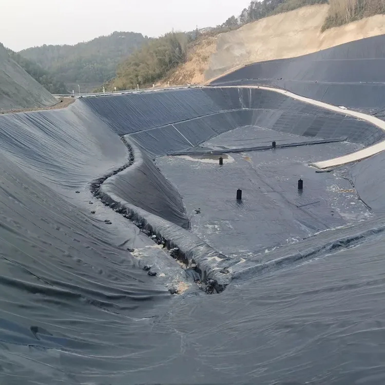 Geomembran för deponi för farligt avfall