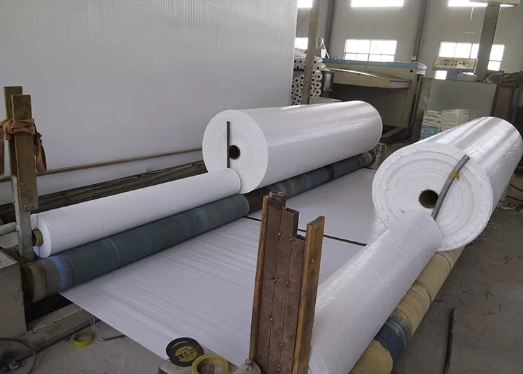 Weed Barrier Fabric With Planting Lines